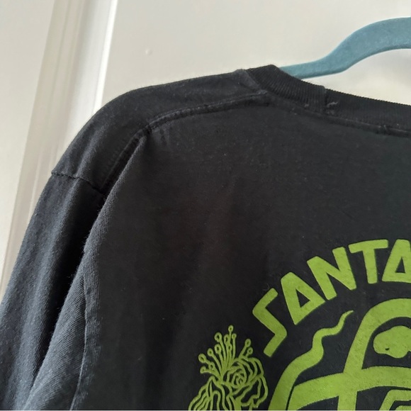 Santa Cruz Skateboards Serpent Loop Black Long Sleeve Shirt Men's Size Small - Picture 10 of 14
